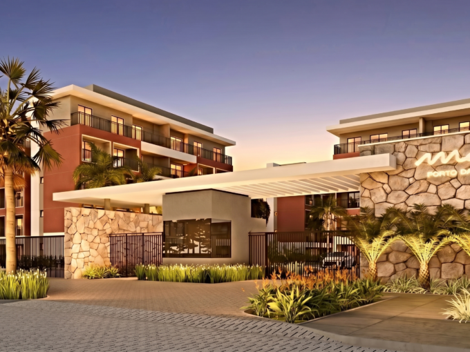 Apartamento Porto das Dunas - Maré em Aquiraz com varanda ampla